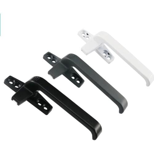 Thickened plastic steel door and window handle with lock For Double Glazing Aluminum alloy door handle window handle latch locks