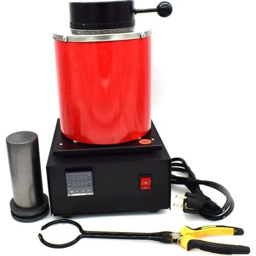 2kg Gold Digital Melting Furnace 220V/110V Refining Gold Silver jewellery tools