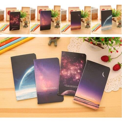 1pcs Space Star Creative School Cute For w17 White-collars Work Pads Notebook Notebook Diary