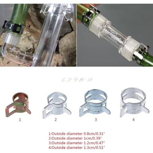 1 PC Computer Water Cooling Pipe Clamp Elasticity Clip For OD 8/10/12/13mm Hose