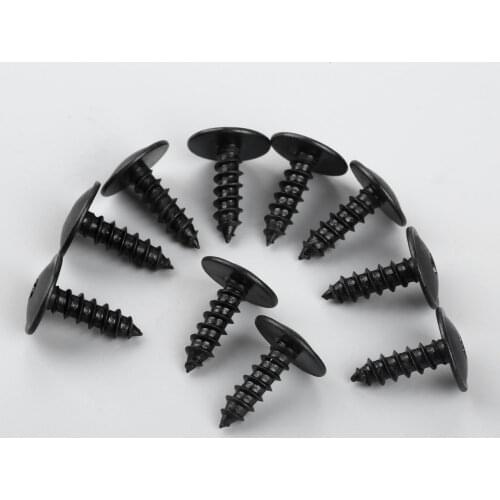 10Pcs N90974701 Engine Cover Undertray Splashguard Wheel Arch Grille Bumper Skirt Torx Screws 5x15mm Fastener Clips For V W Golf