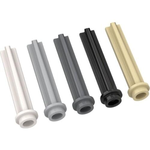 10PCS High-Tech 6587 1X3 Single Cutoff Cross Shaft 13670 Building Blocks Particles Bricks DIY Education Toys For Children Gift