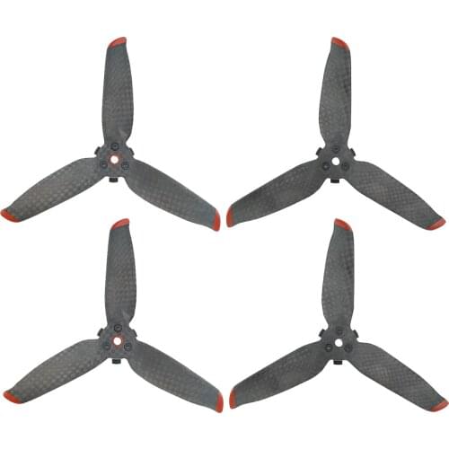 4 PCS Carbon Fiber Propeller Blades are suitable for DJI FPV Combo Ride Through Aircraft Drone Accessories