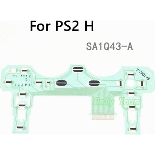 Aipinchun 5Pcs/Lot Joystick Controller Conductive Conducting Film SA1Q43-A Keypad Flex Cable For Playstation 2 PS2 H Controller