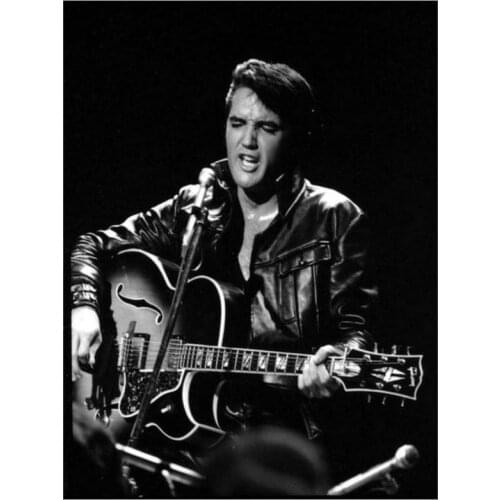 5D Diamond Mosaic Elvis Presley Singing Icon Diamond Painting Full Square Round Drill Diamond Embroidery Home Decor