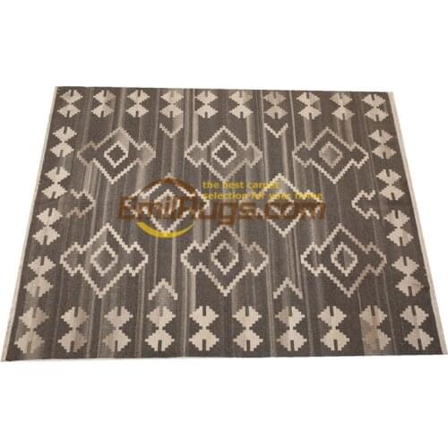 Mats kilim Fabric Handwoven Wool Big For Living Room Geometric Bedroom Ethnic Style Natural