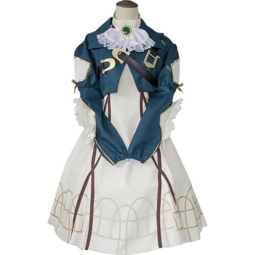 Violet Evergarden Violet cosplay costume European court skirt dress female dresses womens dress