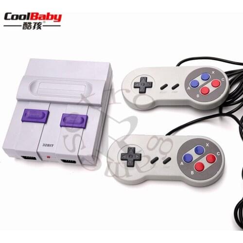 DHL 30pcs HDMI HD Out Video Game Console With Super games and SEGA games 32Bit Super Classic Game Console