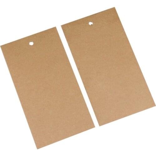 50 pcs Wholesale Retail Package Kraft Paper Box For iPhone 7 7 Plus Tempered Glass Screen Protector Packaging Box