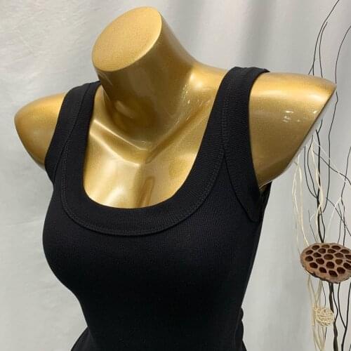 New Summer T Shirt Women Elasticity T-Shirt Woman Clothes Tops Slim Tshirt Female Sleeveless Crop Top Women Tank Sexy Canale
