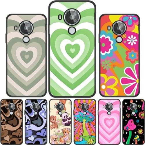 Silicone Case For Nokia 7.3 7.1 Plus Cases On Nokia 5.4 5.1 3.2 3.1 2.4 2.1 1.3 3.4 4.2 7 9 Soft Shockproof Fashion Bumper Coque