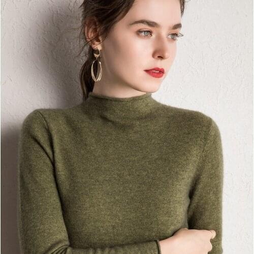 10Colors Pure Cashmere Sweaters Women Pullovers 2019 New Fashion Winter Jumpers Ladies Standard Clothes 100% Pashmina Knitwear