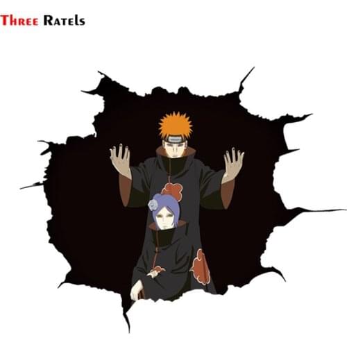 Three Ratels CHY29 Chikushodo cool Anime cartoon 3D sticker for car notebook decal