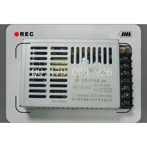 [ZOB] 30W JMD30-2412 24V0.75A 12V1A - switching power supply two isolated --5PCS/LOT