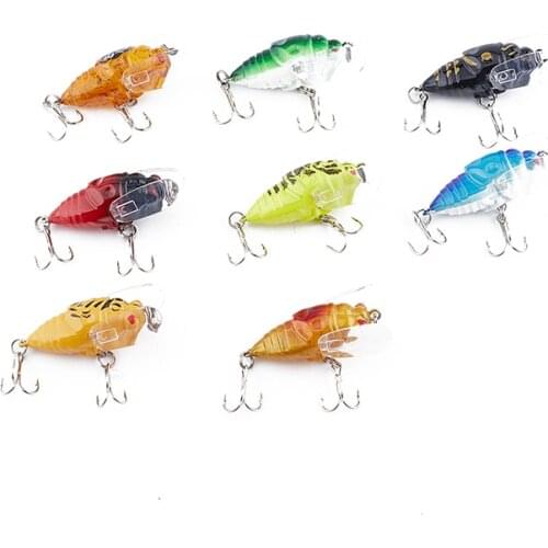 1PCS Bionic Fishing Cicada Topwater Wobbler Artificial Hard Bait CrankbaitsNew