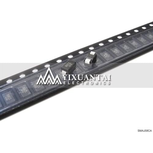 100pcs/lot 500pcs/lot 1000pcs/lot Free shipping 100% original SMAJ58CA SMAJ58 WG DO-214AC