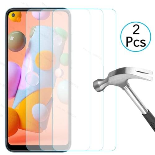 2pcs protective glass for samsung a11 a21s a31 a41 a51 a71 a01 tempered glass for samsung galaxy A 11 21s 31 41 51 71 01 glass