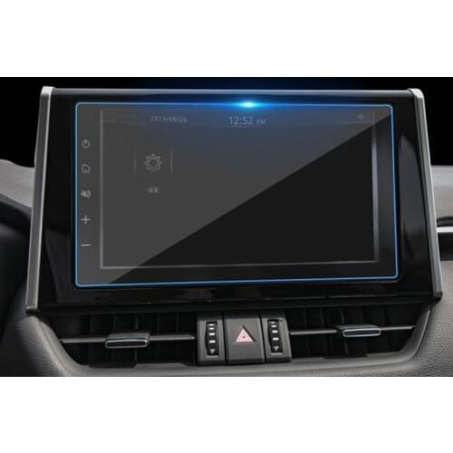 Accessories For Toyota RAV4 RAV 4 2019 2020 Car GPS Navigation Tempered Glass Screen Protector Steel Protective Film