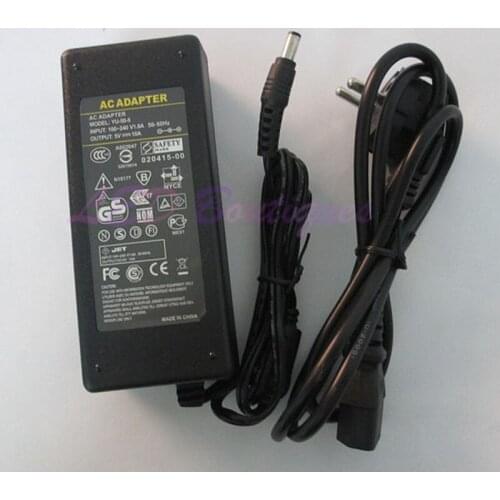 DC 5V 10A 50w switch power supply For WS2812B 2812B LPD8806 WS2801 APA102 LED Strip DC5V 100-240V