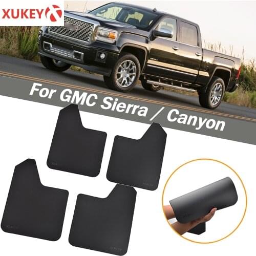 For GMC C/K Sierra Canyon 1500 2500 1500HD 5500HD 6500HD HD C3 Denali Mud Flaps Mudflaps Splash Guards Mudguards Fender Flares