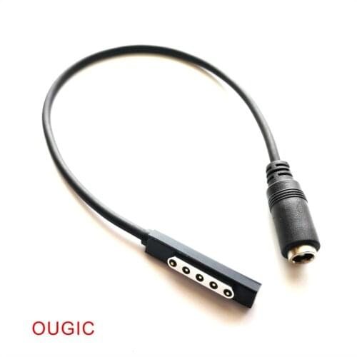 DC to Surface RT, Surface Pro, Suface Pro 2, charging cord charger, DC5.5*2.5mm to Microsoft Surface Tablet charger adapter