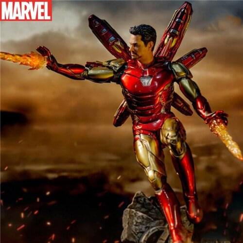 The Avengers Iron Man Pepper Potts Statue Action Figures Pvc Collector Model Avengers 4 Endgame Super Hero Doll Toy For Children