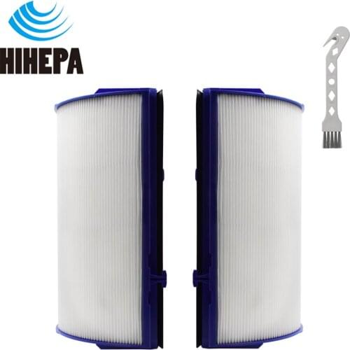 1Set/2Pcs True HEPA & Activated Carbon Filter for Dyson TP06, HP06, PH01, PH02 Pure Cool Hot Air Purifier Part #970341-01