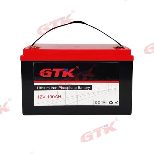 Customized 12V 110Ah li-ion Battery Pack Deep Cycles High power BMS for Solar panel System RV EV inverter + fast 10A charger