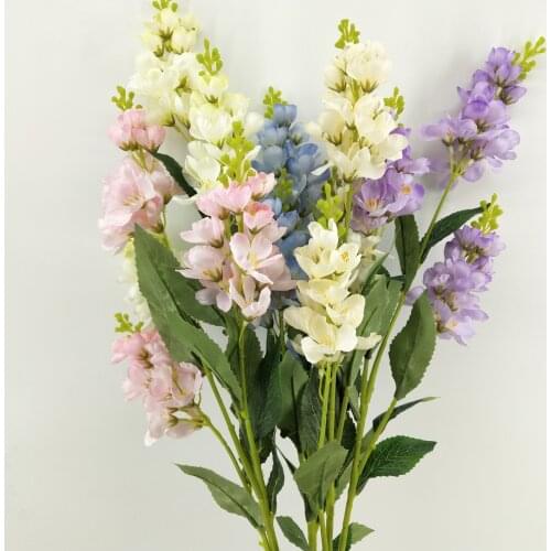 3 Stems Simulation Silk Hyacinth Flower Bulbs Fake Palstic Dandelio Ornamentalplant Flowers Wedding Birthday Party Table Decor