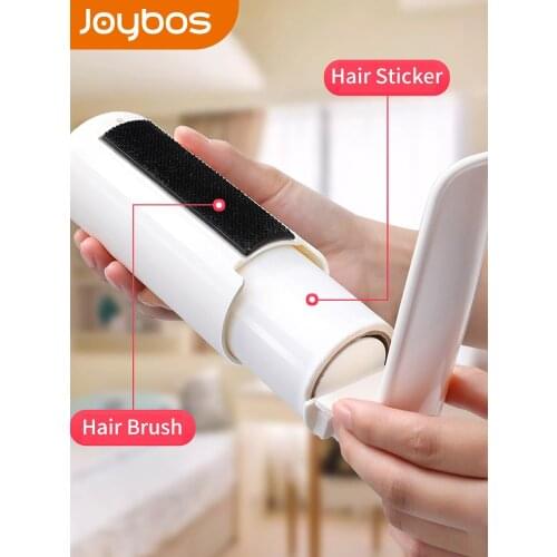 JOYBOS Lent Remover Disposable Sticky Paper Rolling Brush Suction Hair Removal Hair Remover Clothes Sticky Lint Roller JBS019