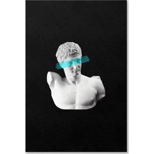 Canvas Print Picture Wall Art Sculpure Paintings Home Black White Decoration Module Flowers Cool Poster For Living Room No Frame