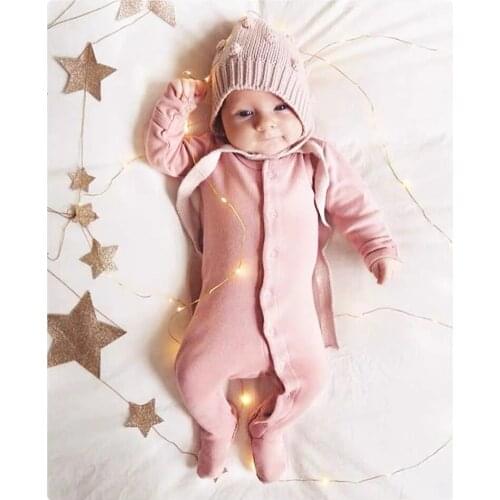 Unisex Romper Newborn Baby Cotton Jumpsuits Spring Autum Infant Onesies Baby Boys Girls Overalls indoor Toddler Clothing