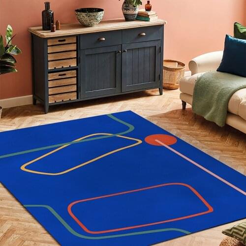 Carpeted living room large area tea table carpet Nordic carpet floor mat family bedroom room custom bedside blanket