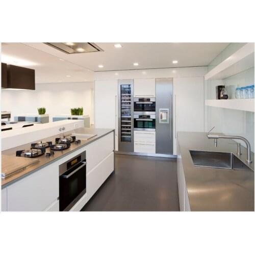 2016 new design modern modular kitchen cabinet customizes 2pac white kitchen furniture unit cupboard