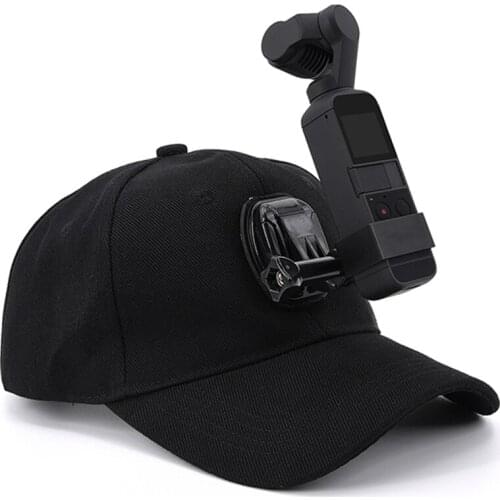 Expansion Fixed Hat Mounting Bracket Stand for DJI OSMO Pocket2 Outdoor Riding Sports Camera Parts