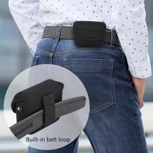 Speaker Storage Bag Magic Sticker Shockproof Small Elastic Speaker Protection Case for JBL-Go2 Speaker