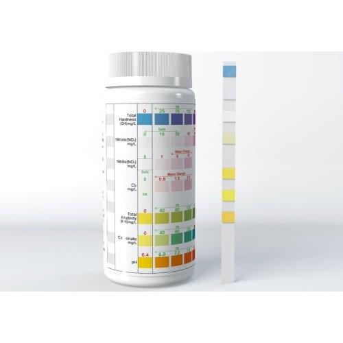 7 In 1 Pool PH Test Paper Residual Chlorine PH Value Alkalinity Hardness Test Strip PH Tester Swimming Pool Cleaner Accessories