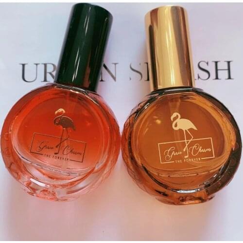 10ML New Flamingo Wheel Perfume Portable Glass Spray Bottle 100PCS/LOT