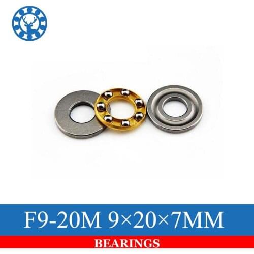10pcs F9-20M Axial Ball Thrust Bearing 9mmX20mmX7mm Free Shipping