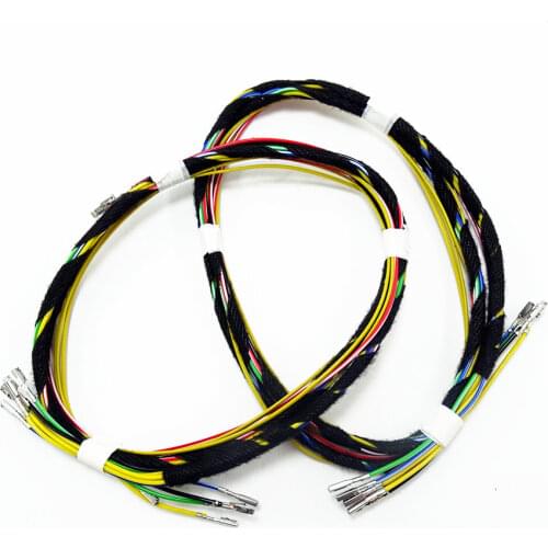 2Pcs Steering Turn Signal Cruise Switch Operation Control Handle Cable Harness Plug For VW Polo Jetta Fabia Rapid 6RA 953 513G