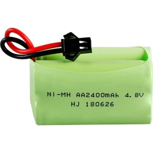 4.8V 2400mAh Remote Control toy electric lighting lighting security facilities 4*AA NI-MH battery RC TOYS battery group