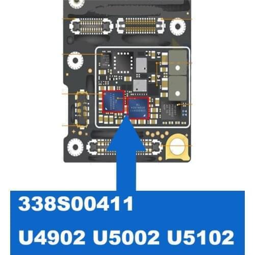 5PCS/LOT NEW 338S00411 U4902 U5002 U5102 U5000 CS35L27 Small audio AMP: North Speaker ARC driver IC for iphone 11 11 Pro/Pro Max
