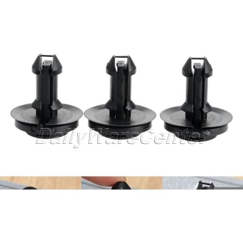 50Pcs Auto Fastener Rivet Clips Car Trim Panel Clips Fit 8.5mm Hole Trucks Front Air Deflector Retainers Clips For G M Chevrolet