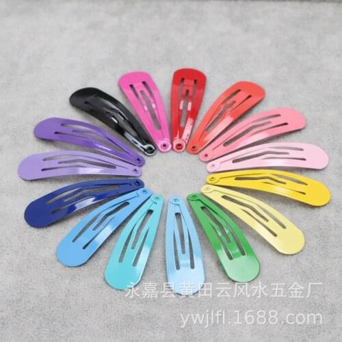 50 PCS New Kids Baby BB Toddler Hair Clips Mixture Color Barrette Children Hairpin Candy Color Girls Hair Accessories