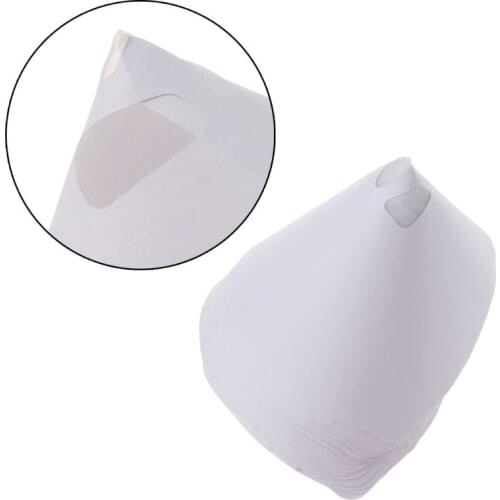 50pcs Mesh Conical Nylon Micron Paper Paint Strainer Filter Purifying Straining Cup Funnel Disposable