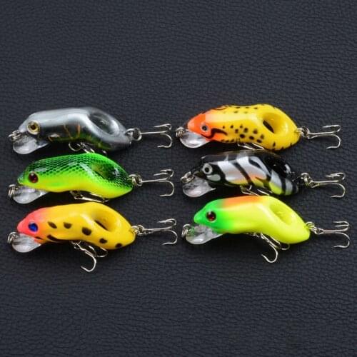 6Pcs/Lot Fishing Minnow Lures 5.5cm/8.9g Sea Fishing Hard Baits Lifelike Artificial Isca Swimbait Wobblers Tackle With 8# Hooks