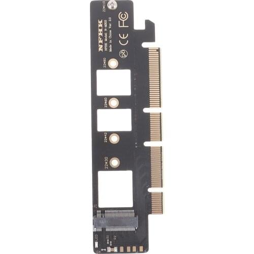 NVMe M.2 NGFF SSD to PCIe x4 to NVMe M.2 adapter card converter