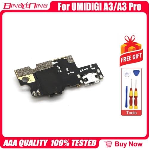 BingYeNing New Original For Umidigi A3 A3 Pro USB Charging Dock jack plug connector socket Port USB Port Charging Board