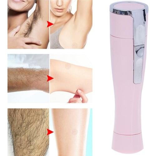 Women Beauty Shaver Portable New Mini Lady Personal Shaver Razor Epilator Painless Electric Facial Body Underarm Hair Removal