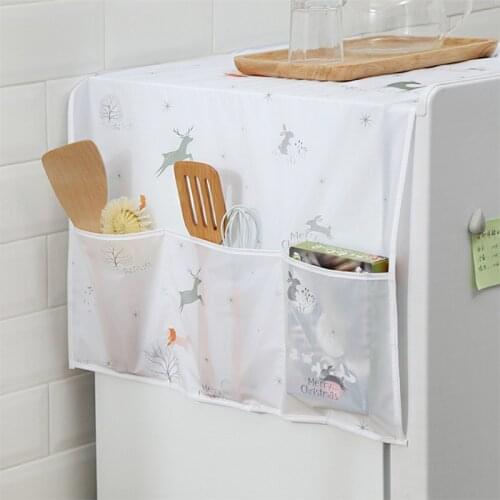 Waterproof Washing Machine Coat Dustproof Refrigerator Cover European Pattern Sun Dust Protection Case Household Accessories